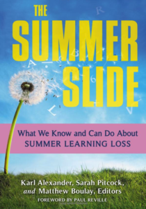 The Summer Slide: What We Know and Can Do About Summer Learning Loss