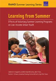 Learning from Summer: Effects of Voluntary Summer Learning Programs on Low-Income Urban Youth