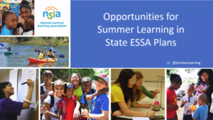Opportunities for Summer Learning in State ESSA Plans (2017 Webinar)
