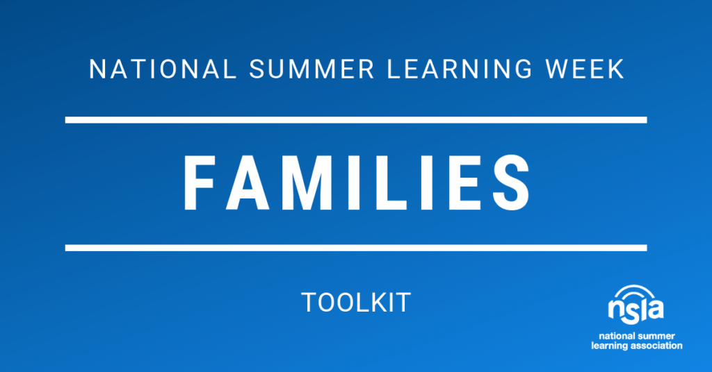 National Summer Learning Week Portal for Families