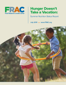 Hunger Doesn’t Take a Vacation: Summer Nutrition Status Report