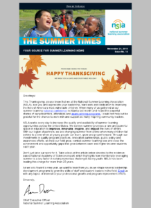 The Summer Times – November 21, 2019