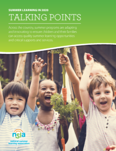 Summer Learning in 2020 Talking Points