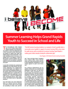 Summer Learning Helps Grand Rapids Youth to Succeed in School and Life